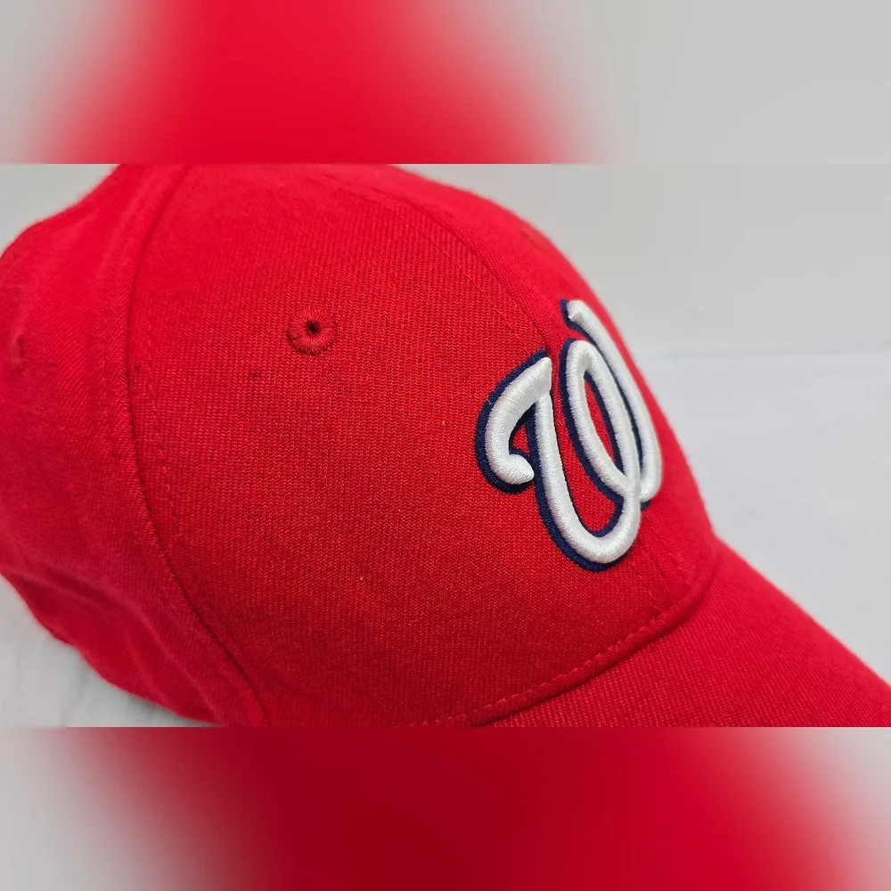 Washington Nationals Embroidered MLB Adult Hat Cap Strapback Adjustable Red